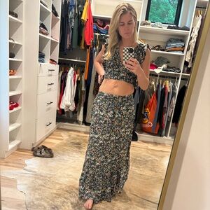 Free People two-piece skirt set